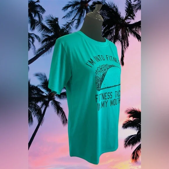 Boutique NEW I’m into Fit’ness Taco In My Mouth! - Picture 3 of 3